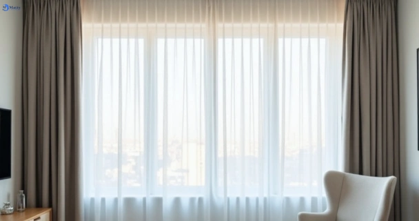 Restored vibrant drapes in ormeau QLD after Matty Curtain Cleaning