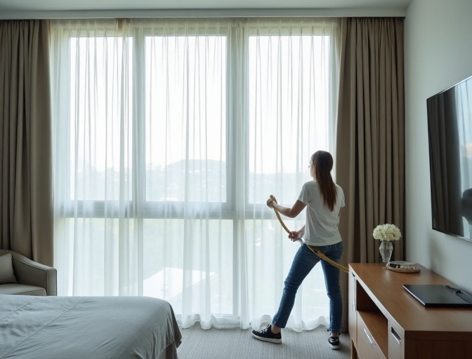 Ormeau Sheer Curtain Cleaning